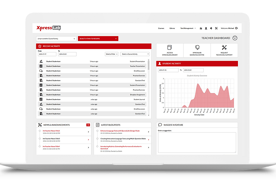 XpressLab screenshot
